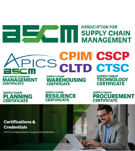 Comprendre ASCM Certificates & APICS CPIM/CSCP/CLTD/CTSC